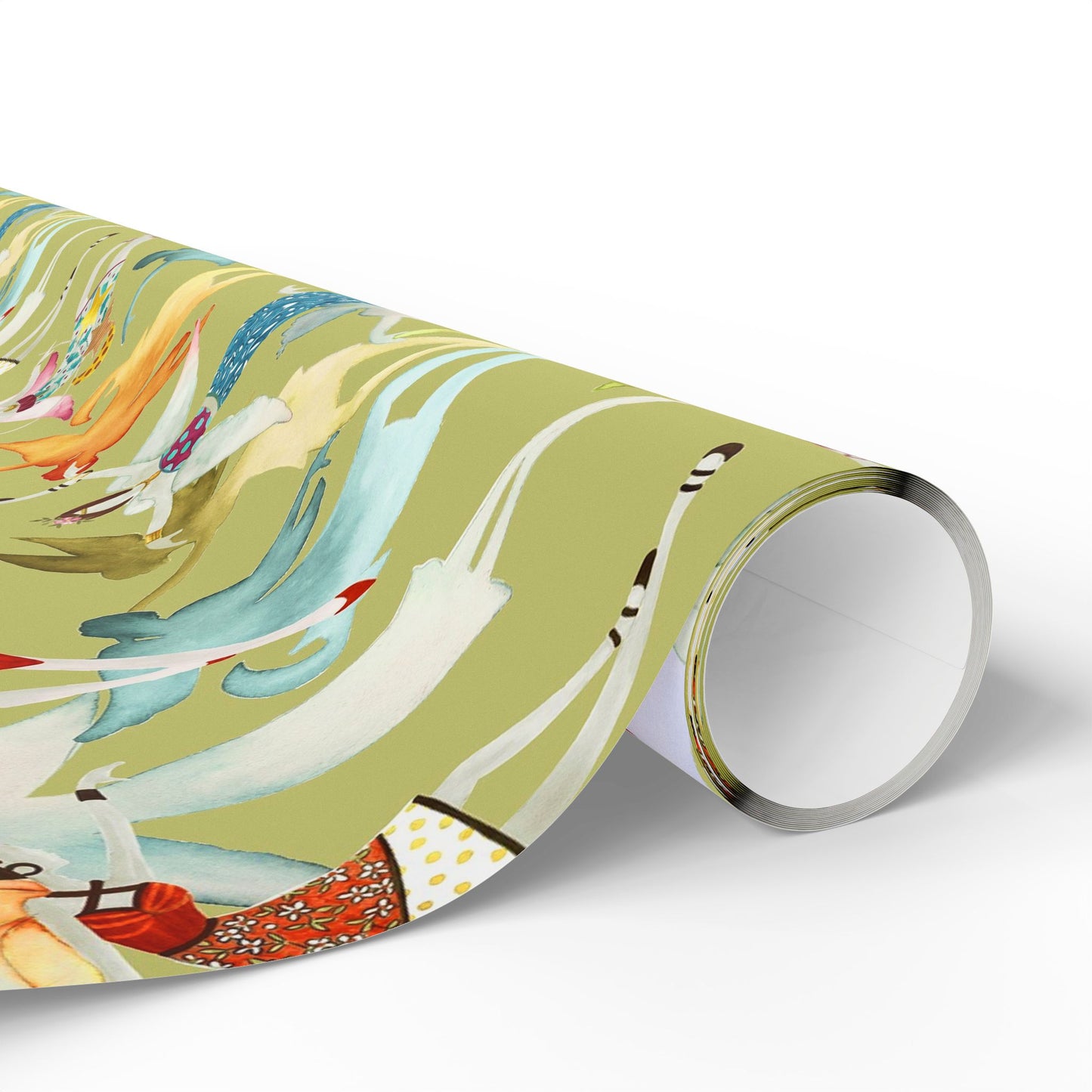 Baby Green Fairy Wrapping Paper