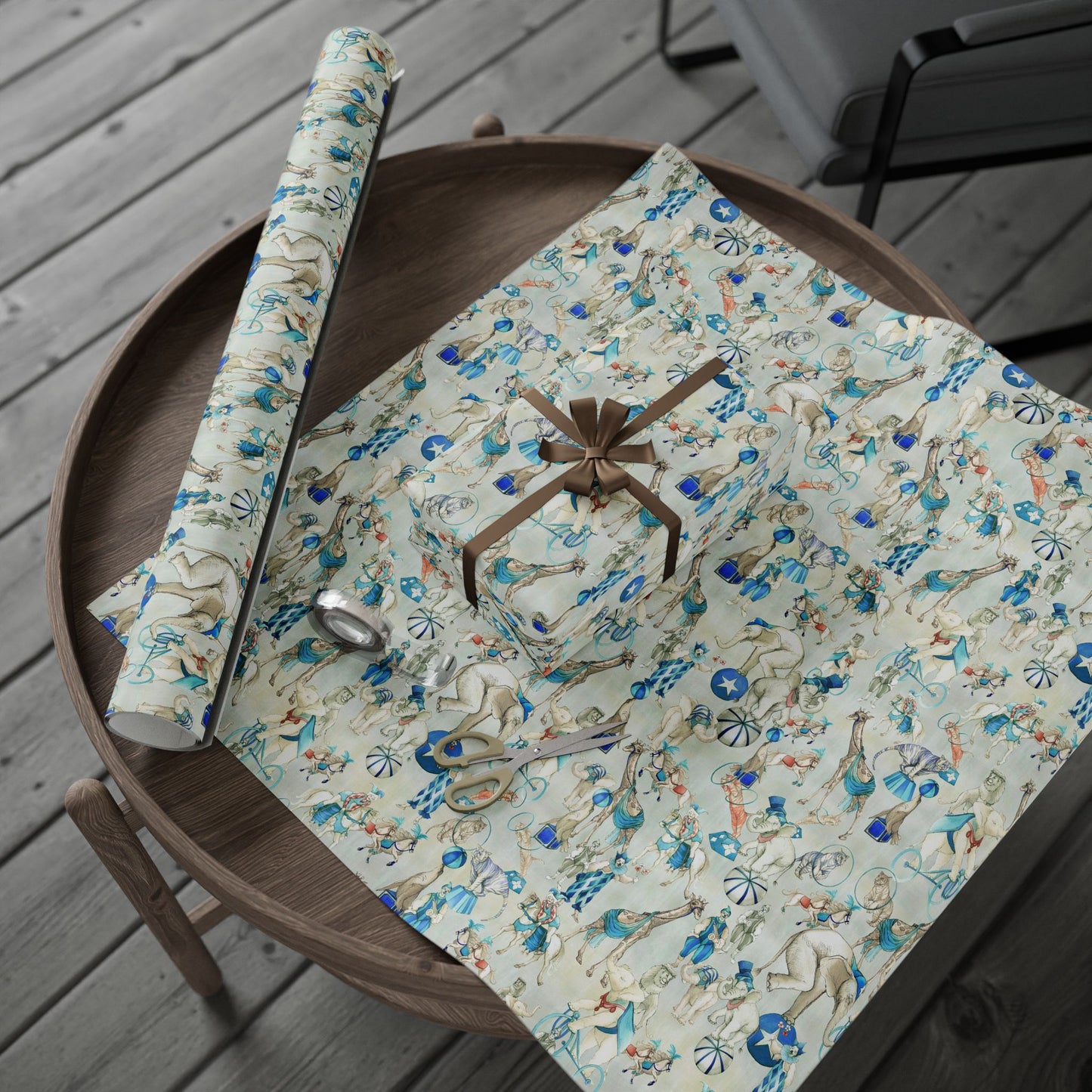 Circus Wrapping Paper