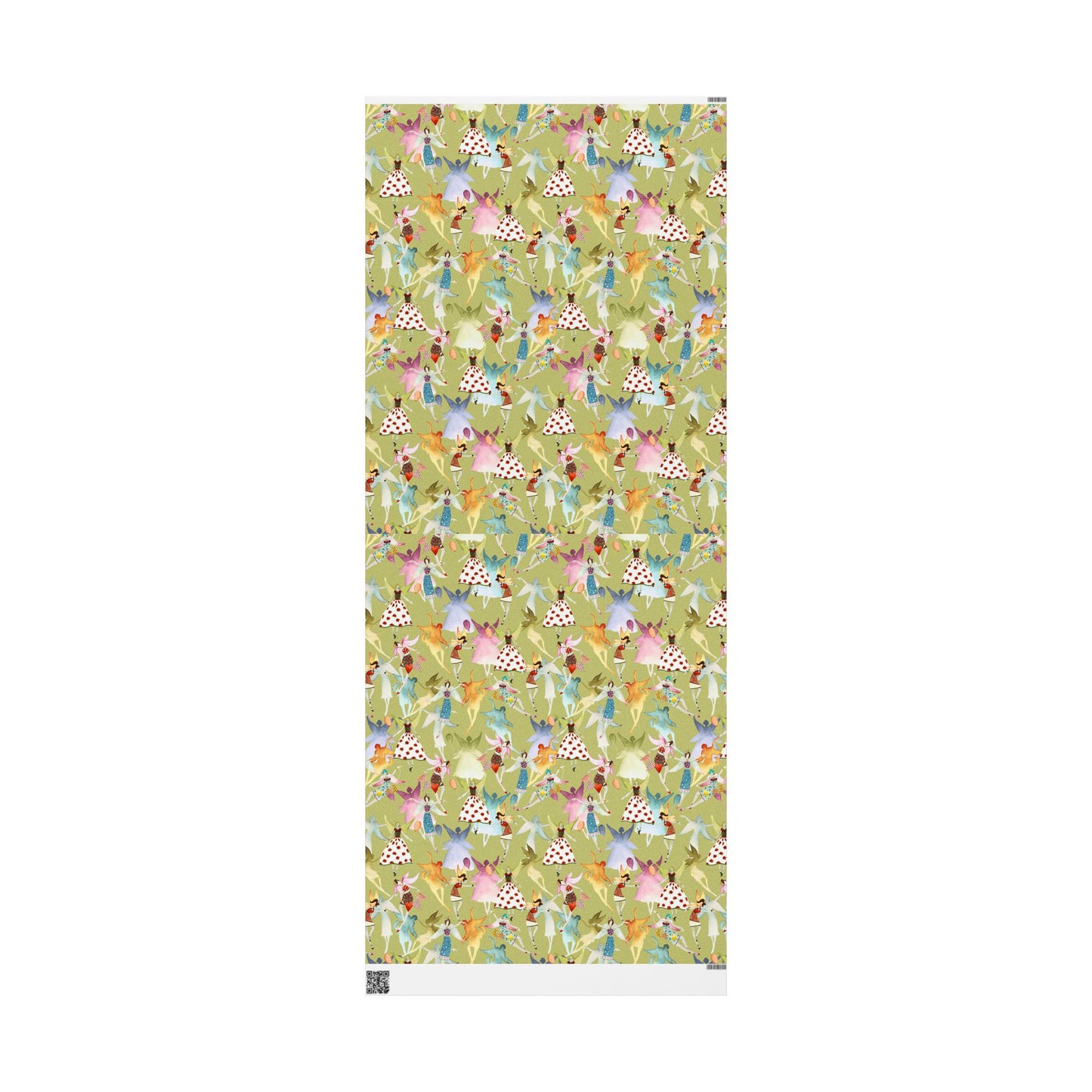 Baby Green Fairy Wrapping Paper