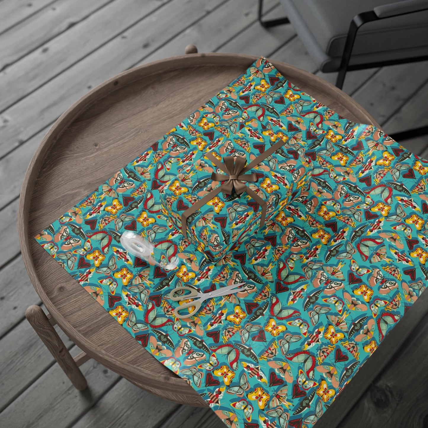 Colorful Butterfly Wrapping Paper – Perfect for Gifts, Parties, and Celebrations