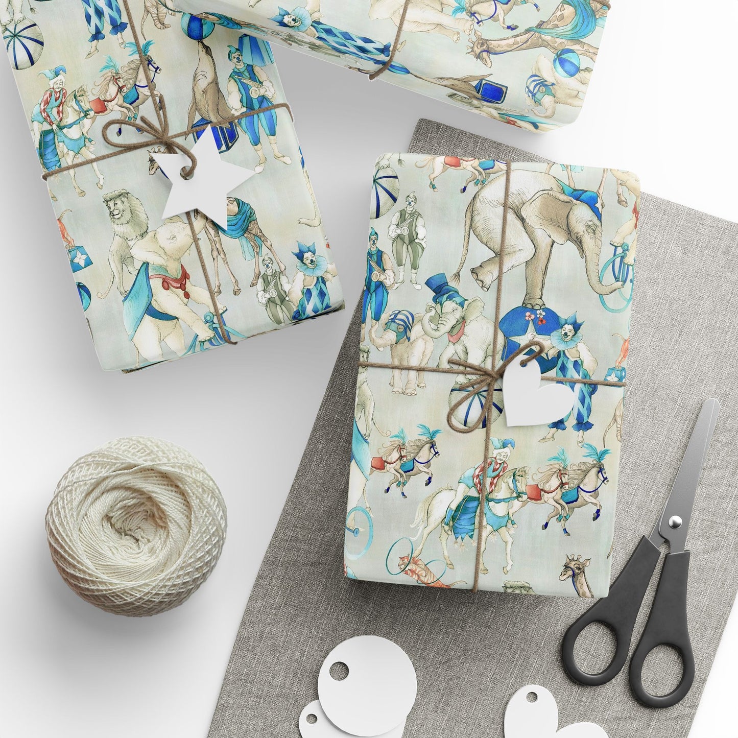 Circus Wrapping Paper