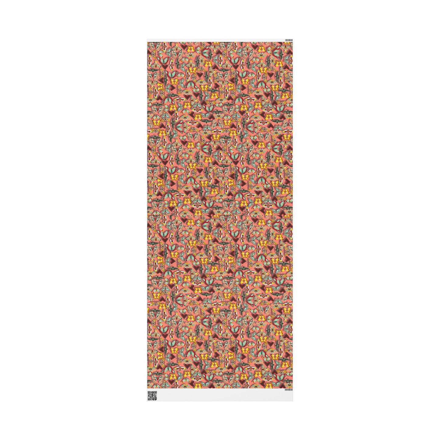 Colorful Butterfly Wrapping Paper - Vibrant Floral Gift Wrap for All Occasions