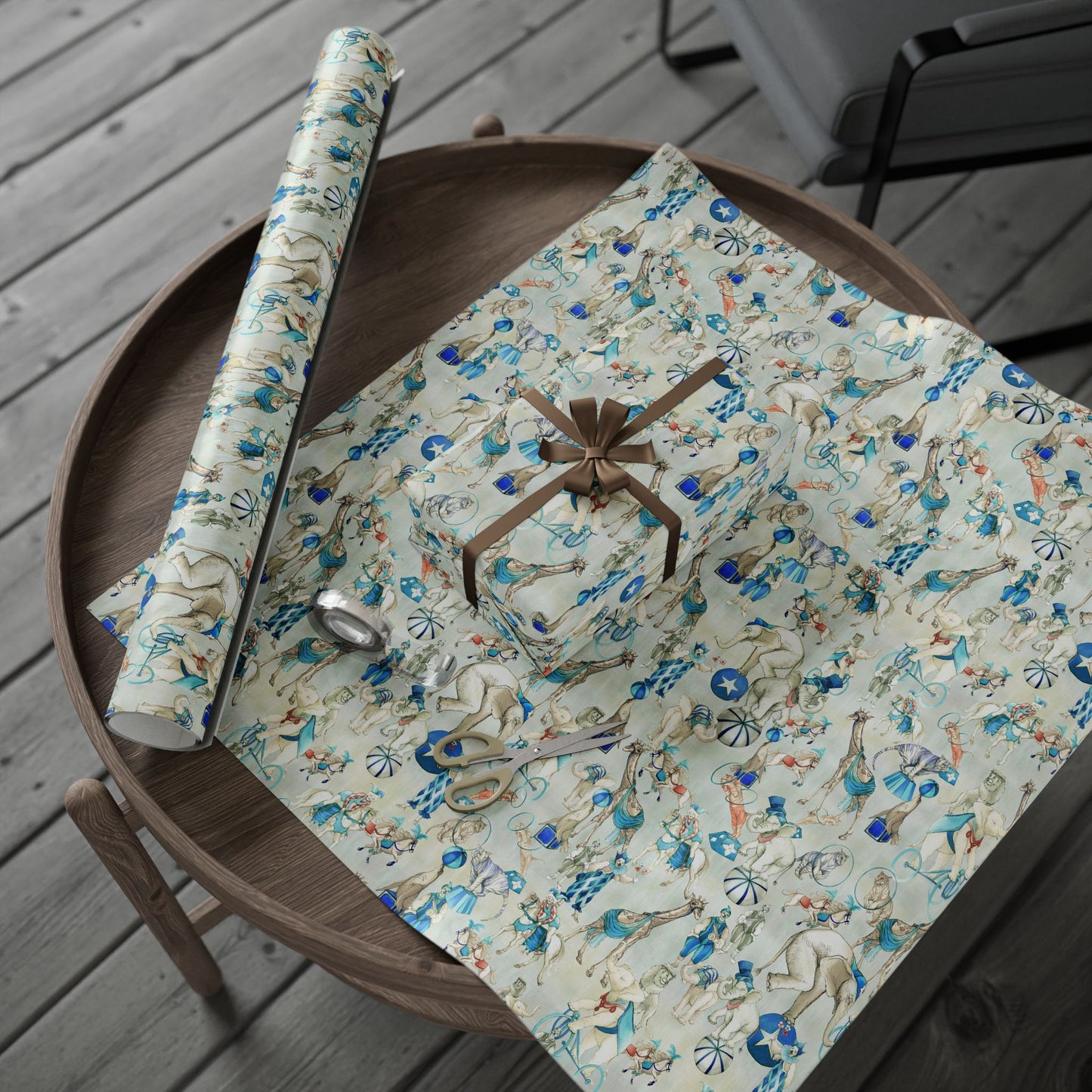 Circus Wrapping Paper