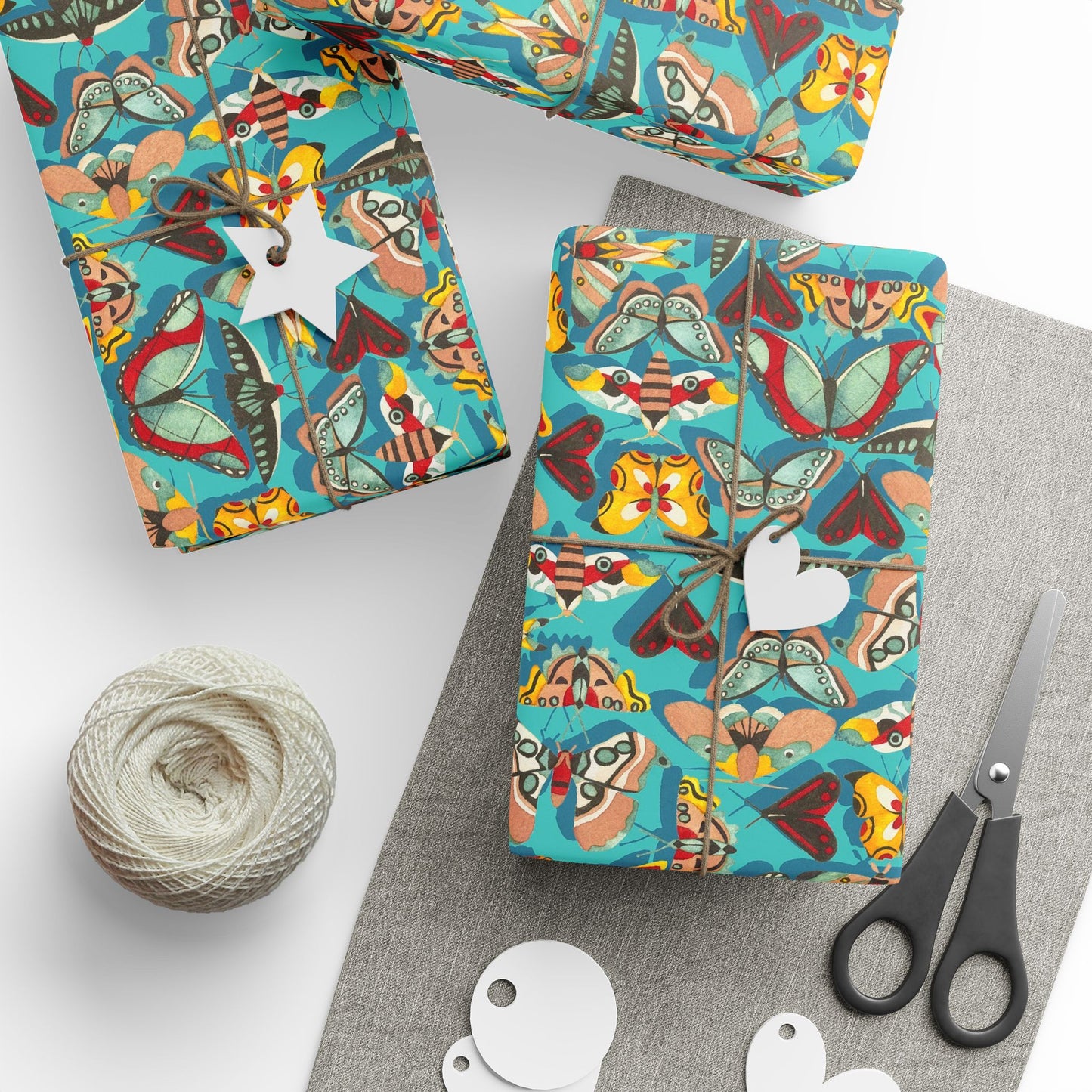 Colorful Butterfly Wrapping Paper – Perfect for Gifts, Parties, and Celebrations